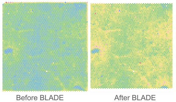 Before and After BLADE